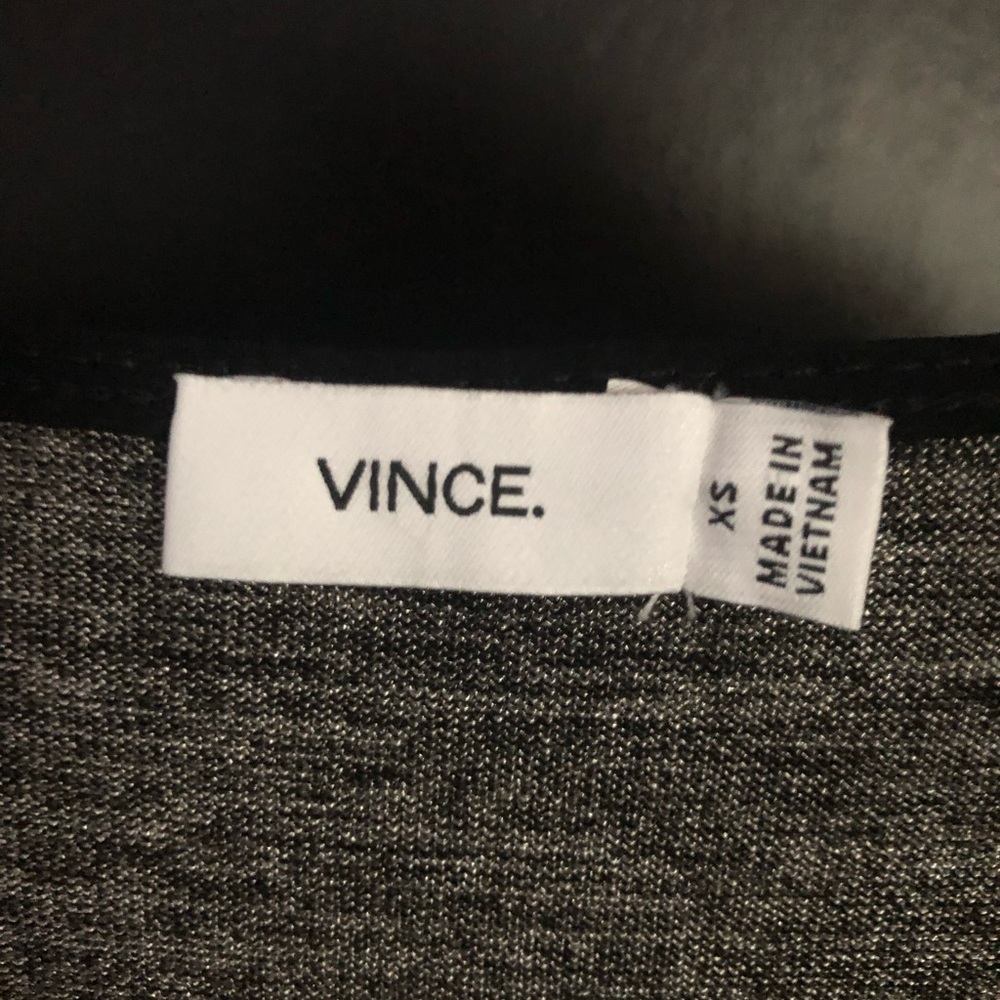 Vince. Short Sleeve Scoop Neck Tunic Shirt - Picture 3 of 3